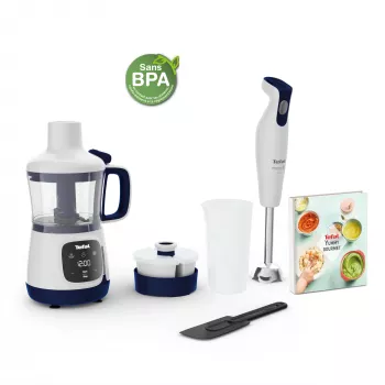 Tefal Yummy Gourmet HB55W4 0,8 L keittosekoitin 600 W valkoinen