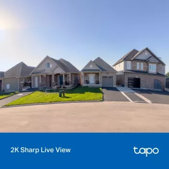 TP-Link Tapo D205 videopuhelinovi 3 MP musta