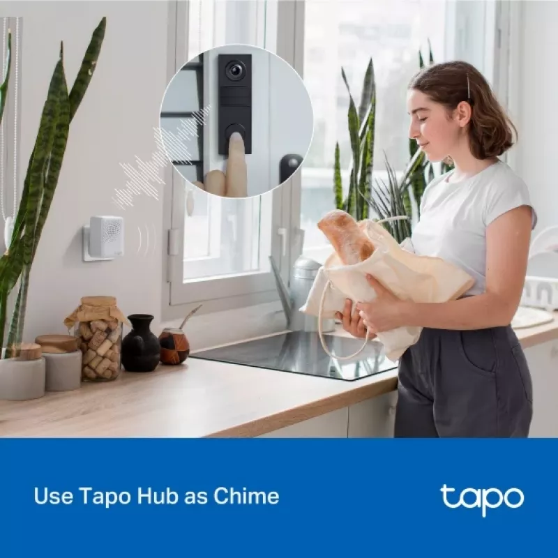 TP-Link Tapo D205 videopuhelinovi 3 MP musta