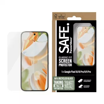 Näytönsuojus PanzerGlass SAFE. by Google Pixel 10 10 Pro 9 9 Pro naarmu- ja iskunkestävä