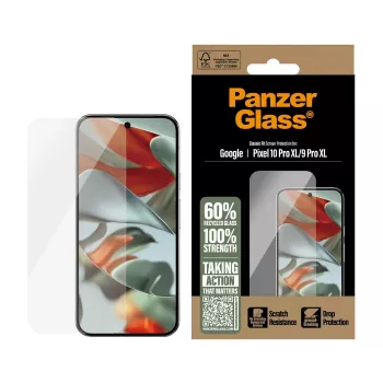 PanzerGlass näyttö- ja takasuojus Google Pixel 10 Pro XL / 9 Pro XL, läpinäkyvä, 1 kpl (PG92324)
