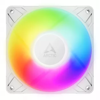 ARCTIC Freezer P12 Pro A-RGB (valkoinen) - 3 kpl:n pakkaus 120 mm A-RGB PWM-tuuletin kaapelinsplitterillä