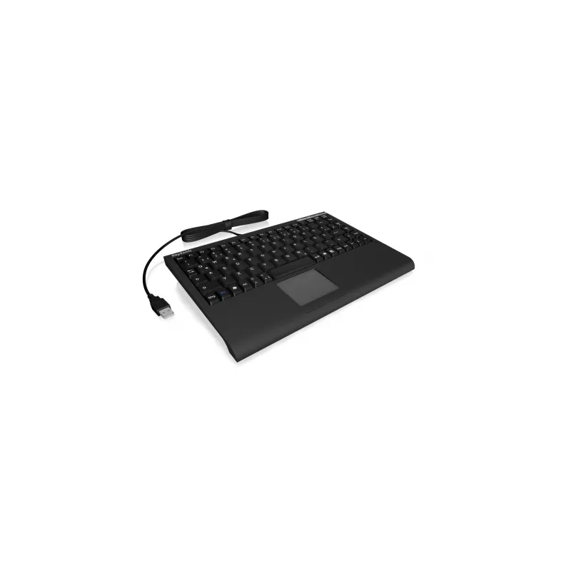 KeySonic ACK-540U+ (UK) näppäimistö toimisto USB QWERTY UK englanti musta