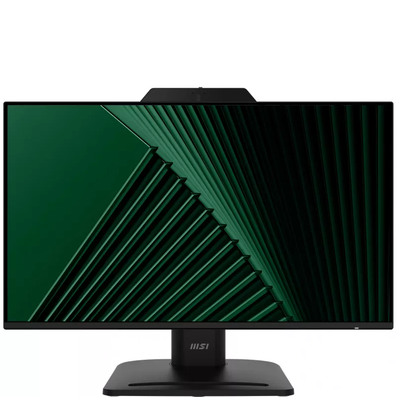 MSI PRO MP242PMGDE näyttö 23,8 tuumaa (60,5 cm), Full HD 1920x1080, IPS, 120 Hz, 1 ms, web-kamera, mikrofoni, USB-keskitin, HDMI, DP, VGA, musta