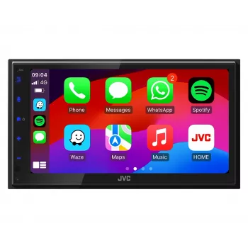 JVC KW-M695DBW -autoradio musta Wi-Fi 200 W Bluetooth