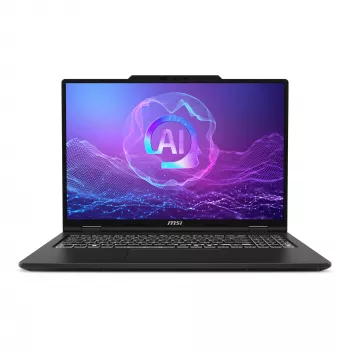 Kannettava tietokone MSI VenturePro A16 AI+ A3HWEG-003DE — AMD Ryzen AI 7 350, 16 tuuman 2K-näyttö (2048×1280), 16 GB DDR5, 1 TB SSD, NVIDIA GeForce RTX 5050, Windows 11 Home, harmaa