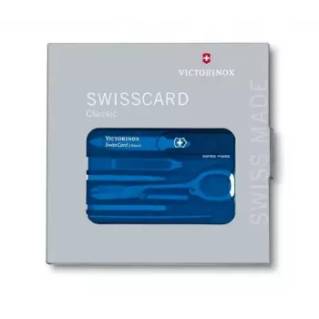 SwissCard Classic Victorinox sininen