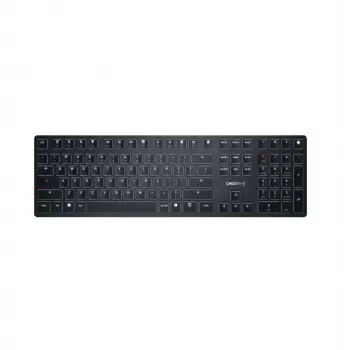 CHERRY KW X ULP näppäimistö yleiskäyttöön USB + RF Wireless + Bluetooth QWERTY US International musta