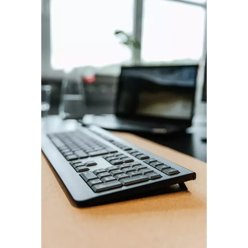 CHERRY KW 3000 näppäimistö yleiskäyttöön RF Wireless QWERTY US International musta