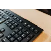 CHERRY KW 3000 näppäimistö yleiskäyttöön RF Wireless QWERTY US International musta