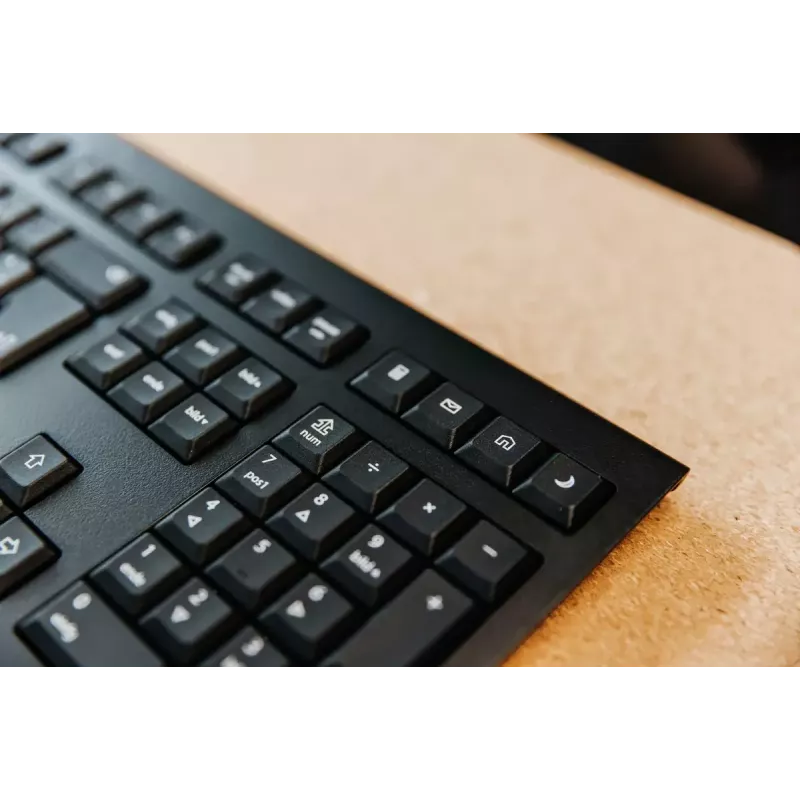 CHERRY KW 3000 näppäimistö yleiskäyttöön RF Wireless QWERTY US International musta