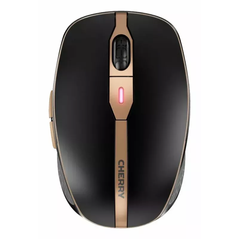 Cherry DW 9100 Slim langaton näppäimistö- ja hiirisarja, italialainen asettelu, musta/pronssi