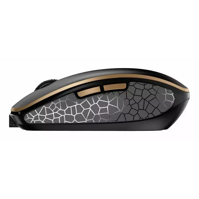 Cherry DW 9100 Slim langaton näppäimistö- ja hiirisarja, italialainen asettelu, musta/pronssi
