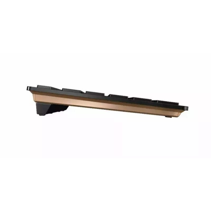 Cherry DW 9100 Slim langaton näppäimistö- ja hiirisarja, italialainen asettelu, musta/pronssi