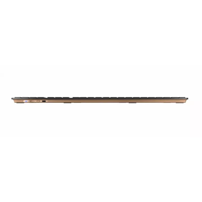 Cherry DW 9100 Slim langaton näppäimistö- ja hiirisarja, italialainen asettelu, musta/pronssi