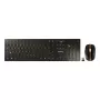 Cherry DW 9100 Slim langaton näppäimistö- ja hiirisarja, italialainen asettelu, musta/pronssi