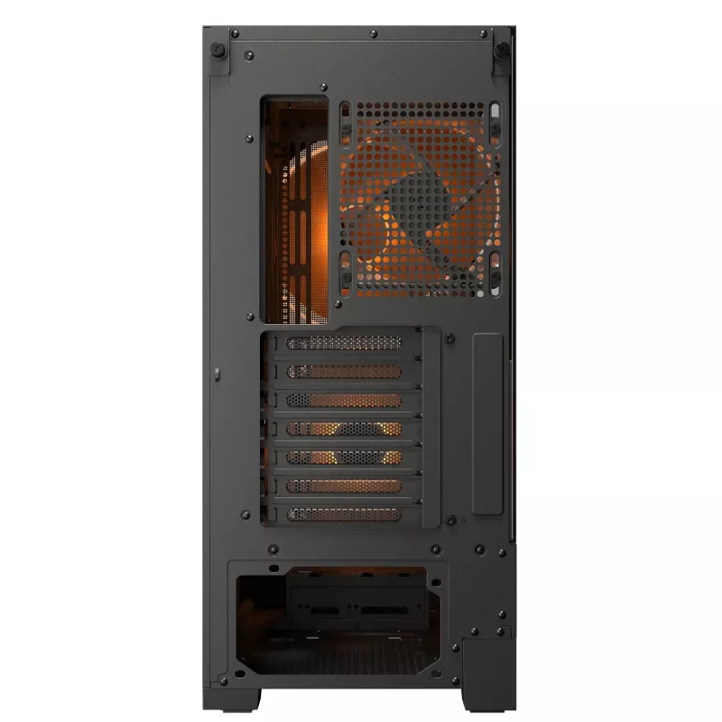 COUGAR Midi Tower -kotelo, Airface 180, ARGB, musta