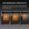 COUGAR Midi Tower -kotelo, Airface 180, ARGB, musta