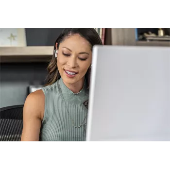 HP Poly Poly Voyager Free 60/60+ valkoinen kuulokkeet (2 kpl)