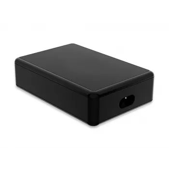 Conceptronic OZUL 4-porttinen 65W USB PD -pöytälaturi, sisäkäyttöön, AC, 5 V, musta