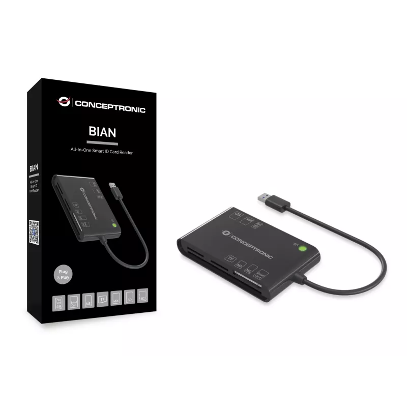 Conceptronic BIAN All-In-One älykortinlukija