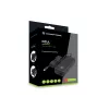 Conceptronic OZUL03BUK 100W GaN pöytä-USB PD -laturi, integroitu USB-C-kaapeli, UK-pistoke