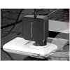 Conceptronic OZUL04BE 67W GaN USB PD -laturi, integroitu USB-C-kaapeli