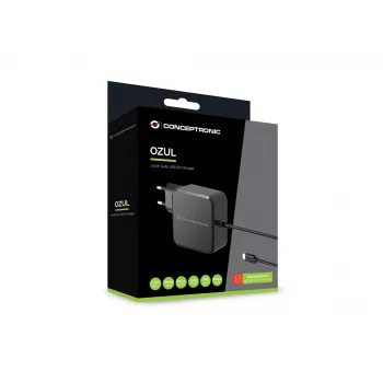 Conceptronic OZUL05BE mobiililaturi yleinen musta AC sisäkäyttöön
