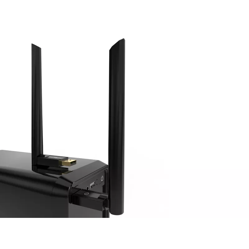 Conceptronic ABBY17B Long Range Bluetooth 5.3 USB -adapteri, ulkoinen antenni