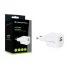 Conceptronic 2-porttinen 20W GaN USB PD -laturi, USB-C x 1, USB-A x 1 ALTHEA15W