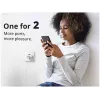 Conceptronic 2-porttinen 20W GaN USB PD -laturi, USB-C x 1, USB-A x 1 ALTHEA15W