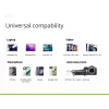 Conceptronic 2-porttinen 20W GaN USB PD -laturi, USB-C x 1, USB-A x 1, QC 3.0, PPS