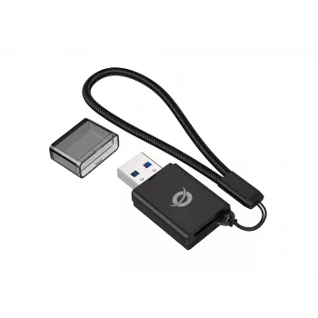 Conceptronic BIAN07B TF/MicroSD 3.0 -kortinlukija, UHS-I, USB 3.0, 5Gbps