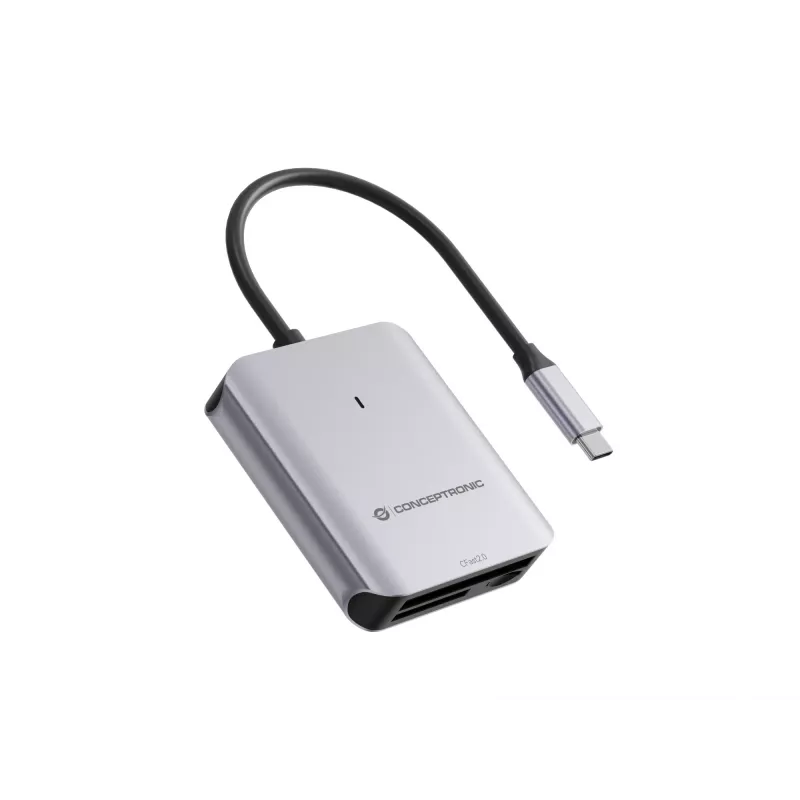 Conceptronic BIAN09G 3-in-1-kortinlukija USB 3.2 Gen 2, CFast 2.0, SD TF/MicroSD 4.0, UHS-II