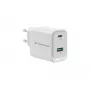 Conceptronic ALTHEA20W45 2-porttinen 45W GaN USB PD -laturi, USB-C x 1, USB-A x 1, QC 3.0, PPS, PD 3.0