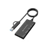 7-in-1-kortinlukija CONCEPTRONIC BIAN10B — USB 3.2 Gen 1 Type-A/Type-C, CF/MMC/MS/SD/MicroSD/xD, musta