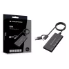 7-in-1-kortinlukija CONCEPTRONIC BIAN10B — USB 3.2 Gen 1 Type-A/Type-C, CF/MMC/MS/SD/MicroSD/xD, musta