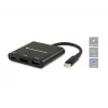 Conceptronic DONN01B kannettavan telakka/porttitoistin USB 3.2 Gen 1 (3.1 Gen 1) Type-C, musta