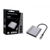 Conceptronic DONN13G kannettavan telakka/porttitoistin johdollinen USB 3.2 Gen 1 (3.1 Gen 1) Type-C, harmaa