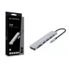 Conceptronic DONN19G 7-in-1 USB 3.2 Gen 1 -telakka, HDMI, USB-A 3.0 x 3, SD, TF/MicroSD, 100W USB PD