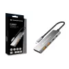 Conceptronic HUBBIES15G USB-keskitin USB 3.2 Gen 2 (3.1 Gen 2) Type-C 10 000 Mbit/s, harmaa