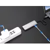 Conceptronic HUBBIES15G USB-keskitin USB 3.2 Gen 2 (3.1 Gen 2) Type-C 10 000 Mbit/s, harmaa