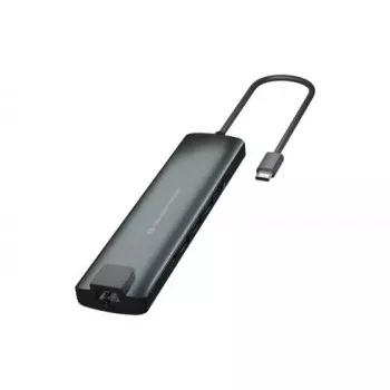 Conceptronic DONN 9-in-1 monitoiminen USB-keskitinsovitin