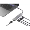 6-in-1 USB 3.2 Gen 1 -telakka CONCEPTRONIC DONN33G, HDMI, 2×USB-A 5Gbps, 2×USB-C 5Gbps, 100W USB PD, hopea