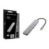 6-in-1 USB 3.2 Gen 1 -telakka CONCEPTRONIC DONN33G, HDMI, 2×USB-A 5Gbps, 2×USB-C 5Gbps, 100W USB PD, hopea