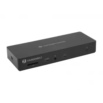 Conceptronic DONN30B 13-in-1 Thunderbolt 4 -telakka, johdollinen, Thunderbolt 4, 96 W, 3,5 mm, 10,100,1000,2000,2500 Mbit/s, IEEE 802.3bz