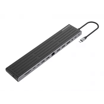 Telakka Conceptronic DONN32B 14-in-1 USB 3.2 Gen 1 HDMI DP