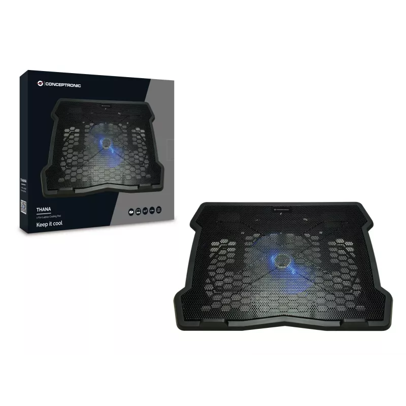 Conceptronic THANA05B kannettavan jäähdytysalusta 39,6 cm (15,6