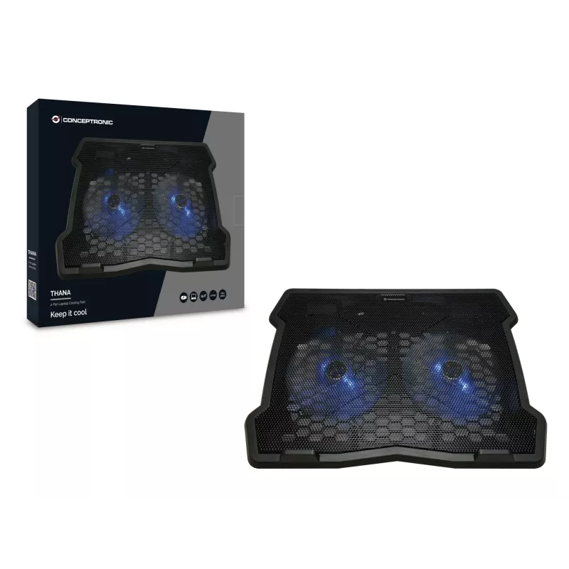Conceptronic THANA06B kannettavan jäähdytysalusta 39,6 cm (15,6