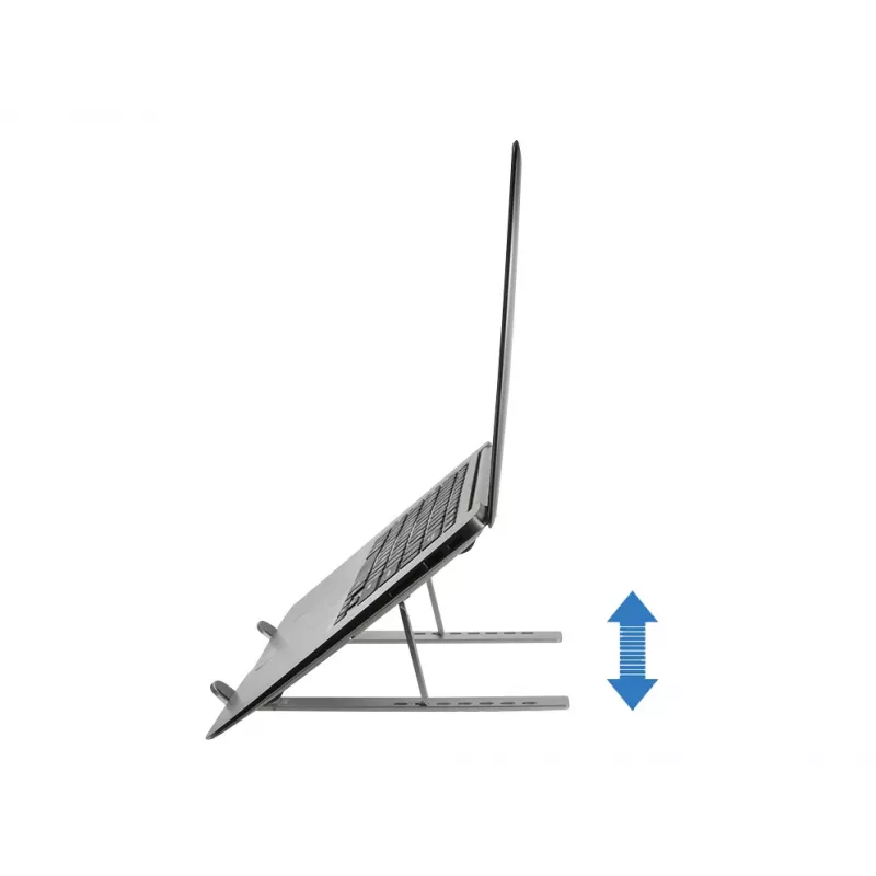 Conceptronic THANA04S ERGO taitettava alumiininen kannettavan jäähdytysteline